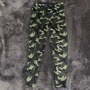BirdieBee women’s camouflage leggings. Size small.